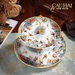 Maison Couture - Gift Set Bình Trà H Class Carnets d’Équateur · Jardin des Grande Tea Set 15Pcs-SET BÌNH TRÀ-CẬU HAI HOME DECOR