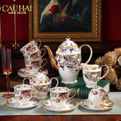 Maison Couture - Gift Set Bình Trà H Class Carnets d’Équateur · Jardin des Grande Tea Set 15Pcs-SET BÌNH TRÀ-CẬU HAI HOME DECOR