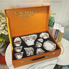 Maison Couture - Gift Set Bình Trà H Class Carnets d’Équateur · Jardin des Grande Tea Set 15Pcs-SET BÌNH TRÀ-CẬU HAI HOME DECOR