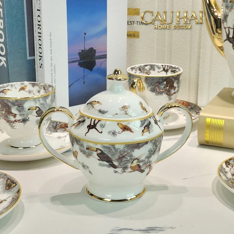 Maison Couture - Gift Set Bình Trà H Class Carnets d’Équateur · Jardin des Grande Tea Set 15Pcs-SET BÌNH TRÀ-CẬU HAI HOME DECOR