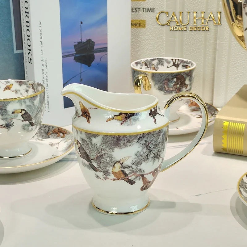 Maison Couture - Gift Set Bình Trà H Class Carnets d’Équateur · Jardin des Grande Tea Set 15Pcs-SET BÌNH TRÀ-CẬU HAI HOME DECOR
