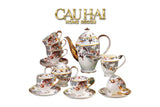Maison Couture - Gift Set Bình Trà H Class Carnets d’Équateur · Jardin des Grande Tea Set 15Pcs-SET BÌNH TRÀ-CẬU HAI HOME DECOR