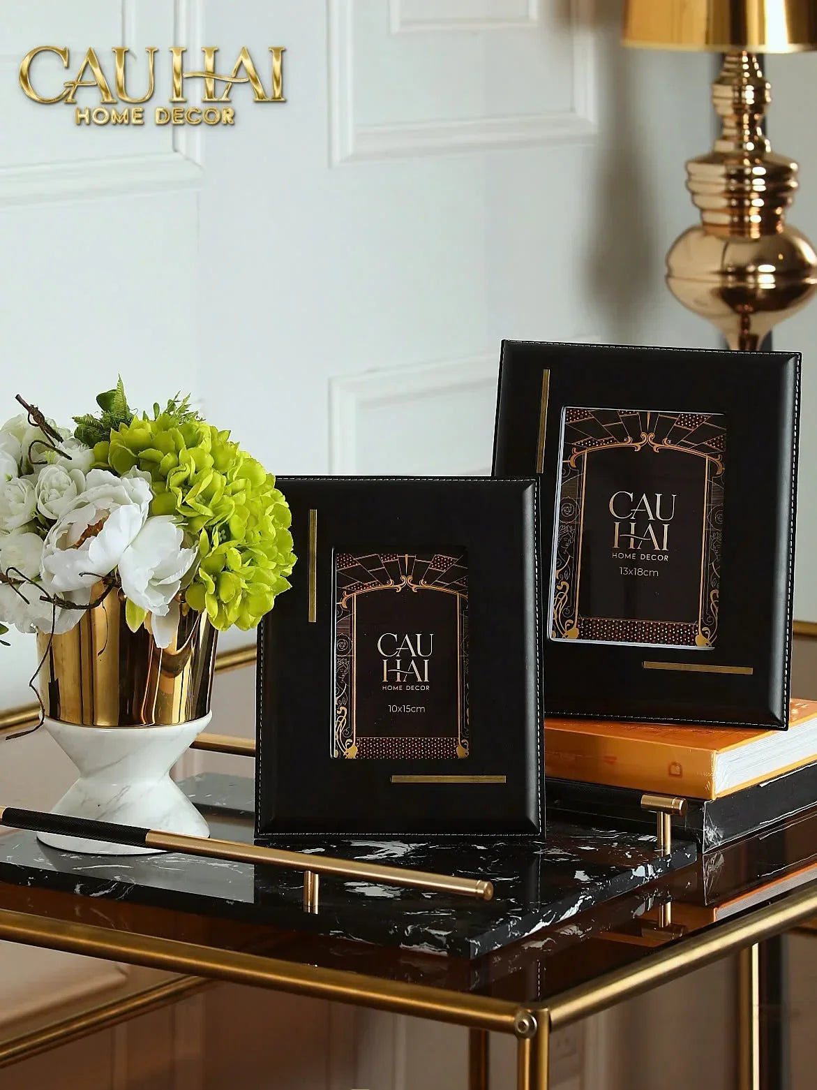 Maison Couture - Golden Crown Vessel Ss25-BÌNH HOA-CẬU HAI HOME DECOR