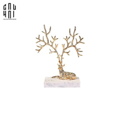 Maison Couture - Haute Folie Đĩa Trang Sức Hươu Đồng Brasson Jewelry Ornament - Healing Elk-TRANG TRÍ GIÁNG SINH-CẬU HAI HOME DECOR
