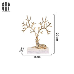 Maison Couture - Haute Folie Đĩa Trang Sức Hươu Đồng Brasson Jewelry Ornament - Healing Elk-TRANG TRÍ GIÁNG SINH-CẬU HAI HOME DECOR