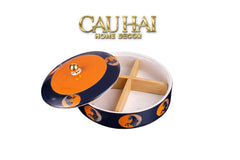 Maison Couture - Hộp Bánh Mứt Regal Legendary Impérial Noble Équestre D20-Lọ kẹo Canister Bonbonnière-CẬU HAI HOME DECOR