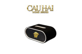 Maison Couture - Hộp Khăn Giấy Da Atélier Noir Leather Orbit Savoire Medusa Édition 13x22 - Noire-HỘP KHĂN GIẤY-CẬU HAI HOME DECOR