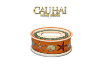 Maison Couture - Hộp Khăn Giấy Gốm Sứ Ginori Aquarium Oval Porcelain Vanity-HỘP KHĂN GIẤY-CẬU HAI HOME DECOR