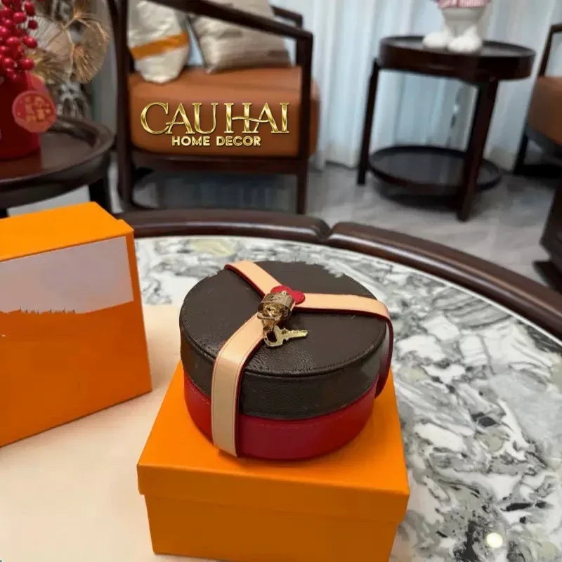 Maison Couture - Hộp Lưu Trữ Petite Malle Rubis Privé Trunk Box-HỘP TRANG SỨC-CẬU HAI HOME DECOR