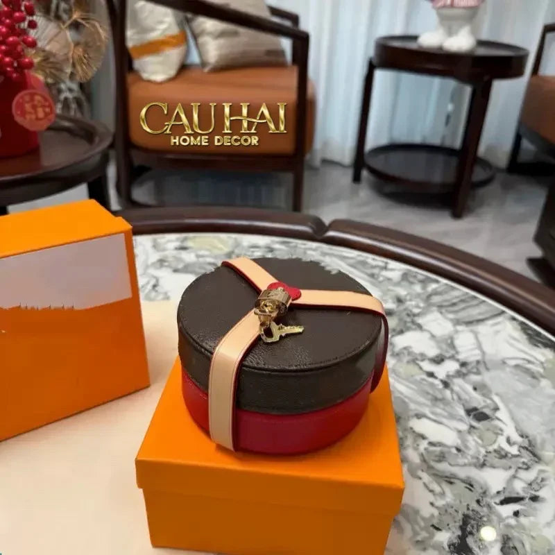 Maison Couture - Hộp Lưu Trữ Petite Malle Rubis Privé Trunk Box-HỘP TRANG SỨC-CẬU HAI HOME DECOR