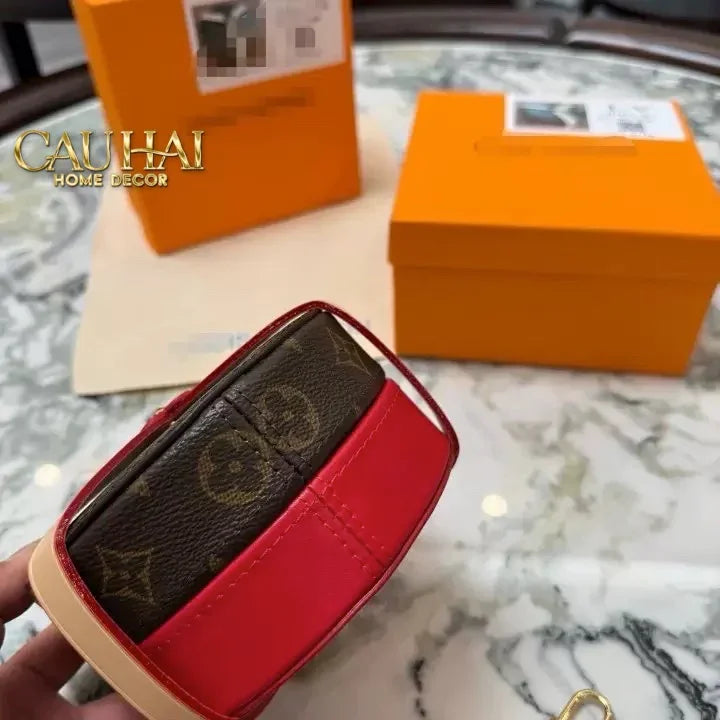 Maison Couture - Hộp Lưu Trữ Petite Malle Rubis Privé Trunk Box-HỘP TRANG SỨC-CẬU HAI HOME DECOR
