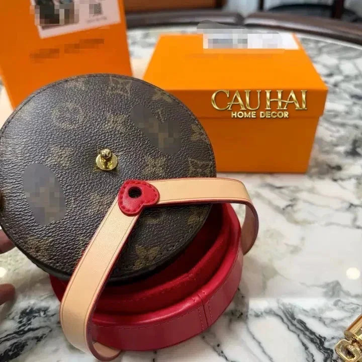 Maison Couture - Hộp Lưu Trữ Petite Malle Rubis Privé Trunk Box-HỘP TRANG SỨC-CẬU HAI HOME DECOR