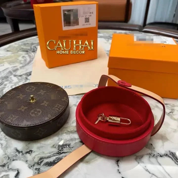 Maison Couture - Hộp Lưu Trữ Petite Malle Rubis Privé Trunk Box-HỘP TRANG SỨC-CẬU HAI HOME DECOR