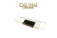 Maison Couture - Kệ Bồn Tắm Marshall Black Marble-CẬU HAI HOME DECOR