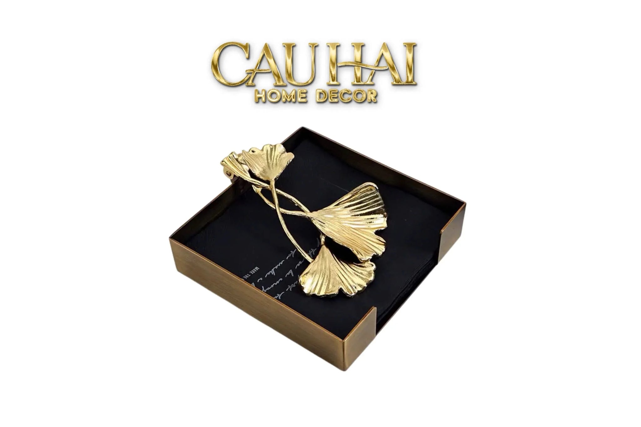 Maison Couture - Khay Giấy Brasson Mistletoe Tissue Tray-HỘP KHĂN GIẤY-CẬU HAI HOME DECOR