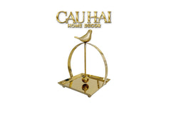 Maison Couture - Khay Giấy Vuông L’Oiseau Doré Cocktail Napkin Holder-HỘP KHĂN GIẤY-CẬU HAI HOME DECOR