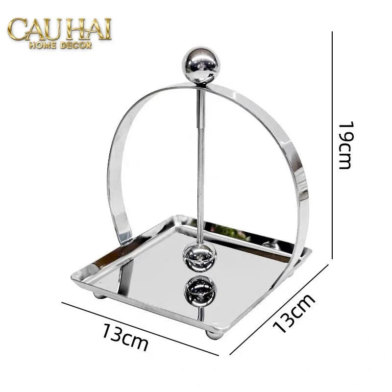Maison Couture - Khay Giấy Vuông L’Oiseau Doré Cocktail Napkin Holder-HỘP KHĂN GIẤY-CẬU HAI HOME DECOR