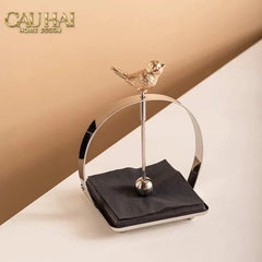 Maison Couture - Khay Giấy Vuông L’Oiseau Doré Cocktail Napkin Holder-HỘP KHĂN GIẤY-CẬU HAI HOME DECOR