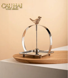 Maison Couture - Khay Giấy Vuông L’Oiseau Doré Cocktail Napkin Holder-HỘP KHĂN GIẤY-CẬU HAI HOME DECOR