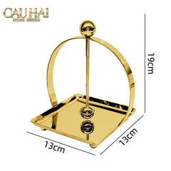 Maison Couture - Khay Giấy Vuông L’Oiseau Doré Cocktail Napkin Holder-HỘP KHĂN GIẤY-CẬU HAI HOME DECOR