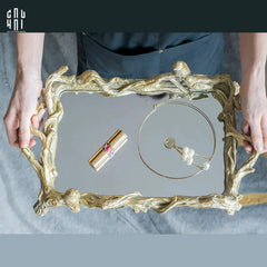 Maison Couture - Khay Gương Chữ Nhật Fairy Tales Timeless Trays 43x25x11-KHAY TRANG TRÍ-CẬU HAI HOME DECOR