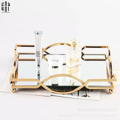 Maison Couture - Khay Gương Savoir Purity Black Mirror Tray-CẬU HAI HOME DECOR