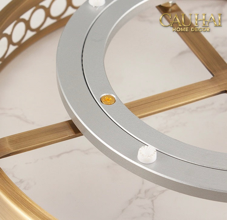 Maison Couture - Khay Gương Tròn Brasson Royale Gold D30-KHAY TRANG TRÍ-CẬU HAI HOME DECOR-CẬU HAI HOME DECOR
