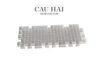 Maison Couture - Khay Pha Lê Crystal Grid Luxury D50-KHAY TRANG TRÍ-CẬU HAI HOME DECOR