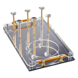 Maison Couture - Khay Úp Ly Cristalleries 6 Slot 2-In-1 Bar Tray Aurum - Cậu Hai Home Decor