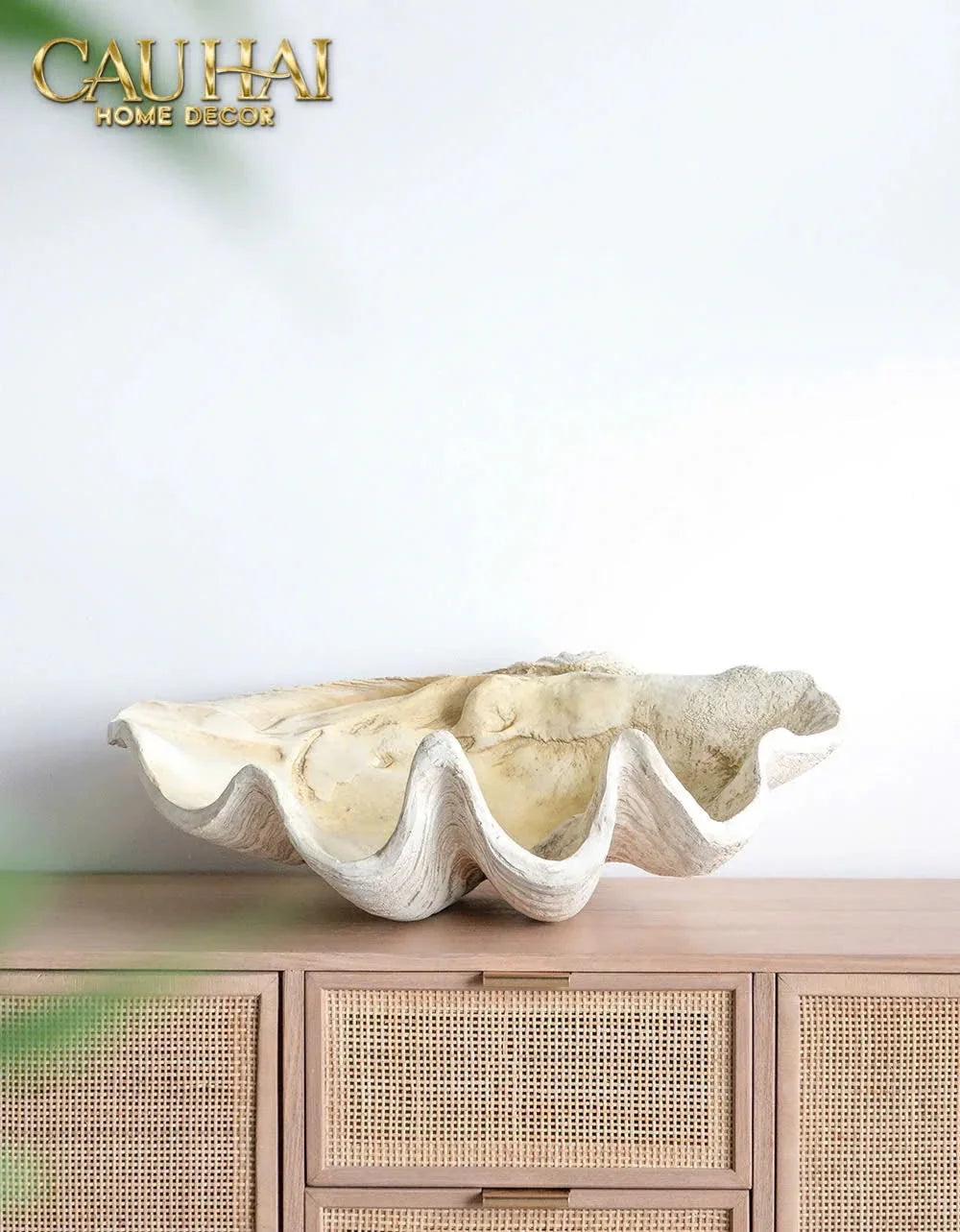 Maison Couture - Khay Vỏ Sò Mirage Pearl Seashell Tray D33-KHAY TRANG TRÍ-CẬU HAI HOME DECOR