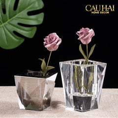 Maison Couture - Lọ Hoa Pha Lê Cristal Facetté-CẬU HAI HOME DECOR