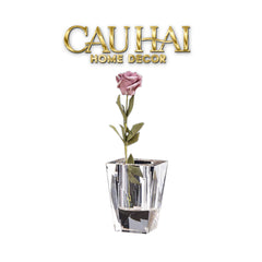 Maison Couture - Lọ Hoa Pha Lê Cristal Facetté-CẬU HAI HOME DECOR
