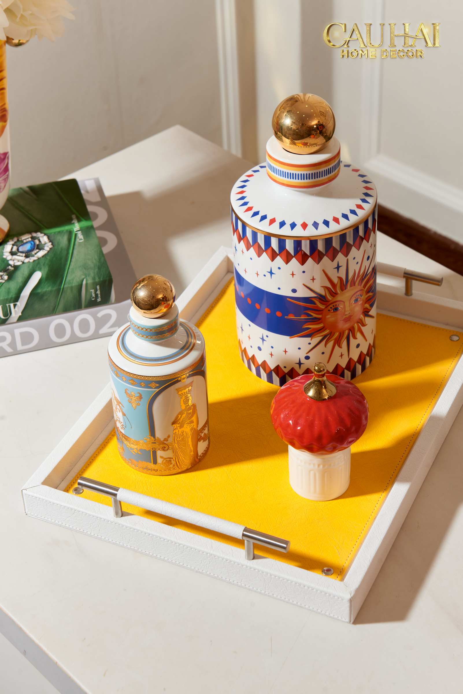 Maison Couture - Lọ Khuếch Tán Tinh Dầu Florenzo Essence Impériale (K Gồm Tinh Dầu )-Home Fragrance-CẬU HAI HOME DECOR