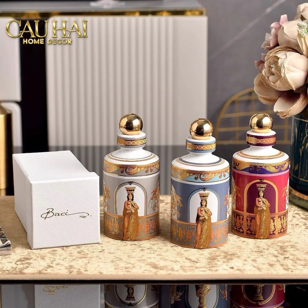Maison Couture - Lọ Khuếch Tán Tinh Dầu Florenzo Essence Impériale (K Gồm Tinh Dầu )-Home Fragrance-CẬU HAI HOME DECOR