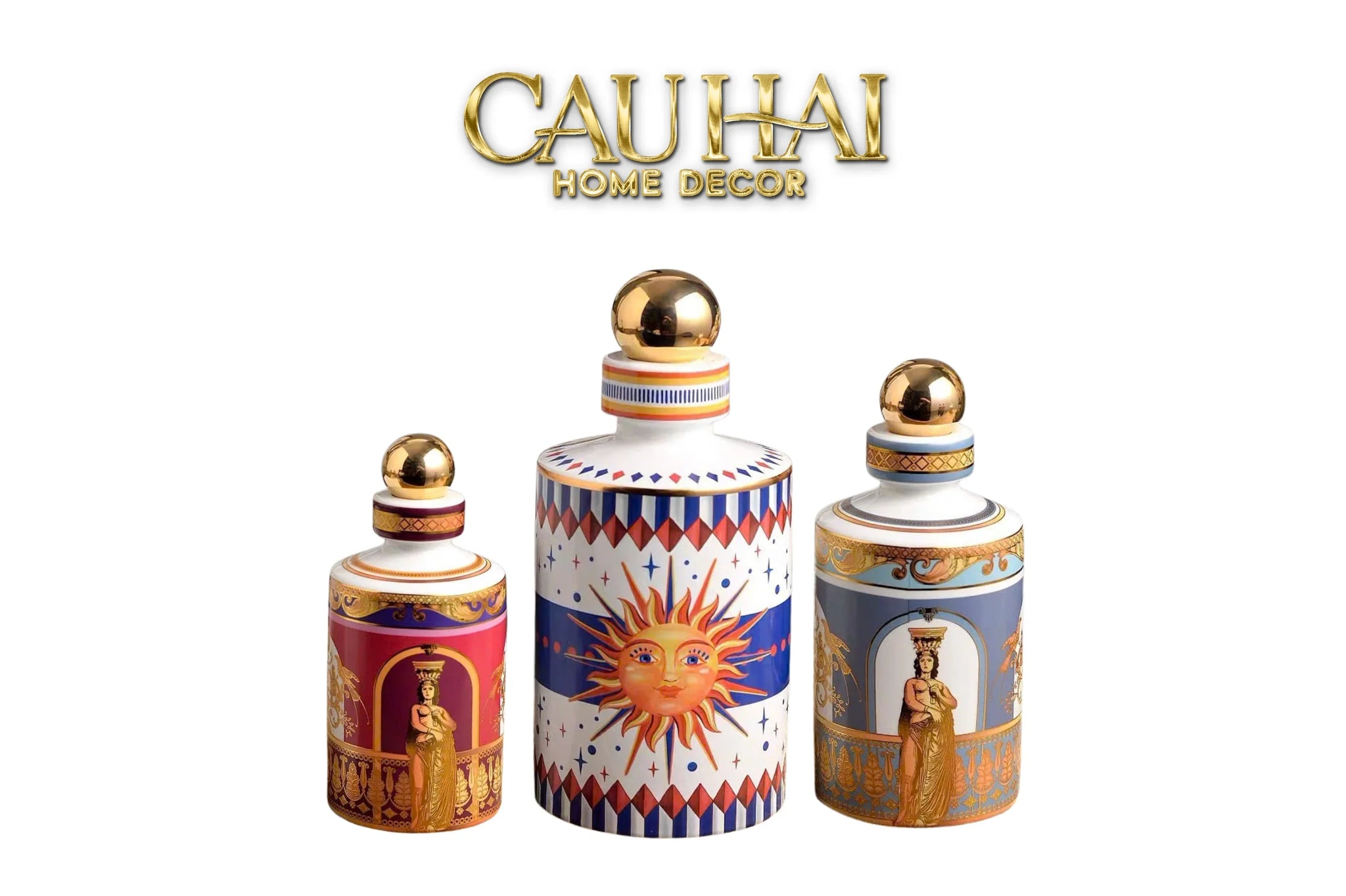 Maison Couture - Lọ Khuếch Tán Tinh Dầu Florenzo Essence Impériale (K Gồm Tinh Dầu )-Home Fragrance-CẬU HAI HOME DECOR