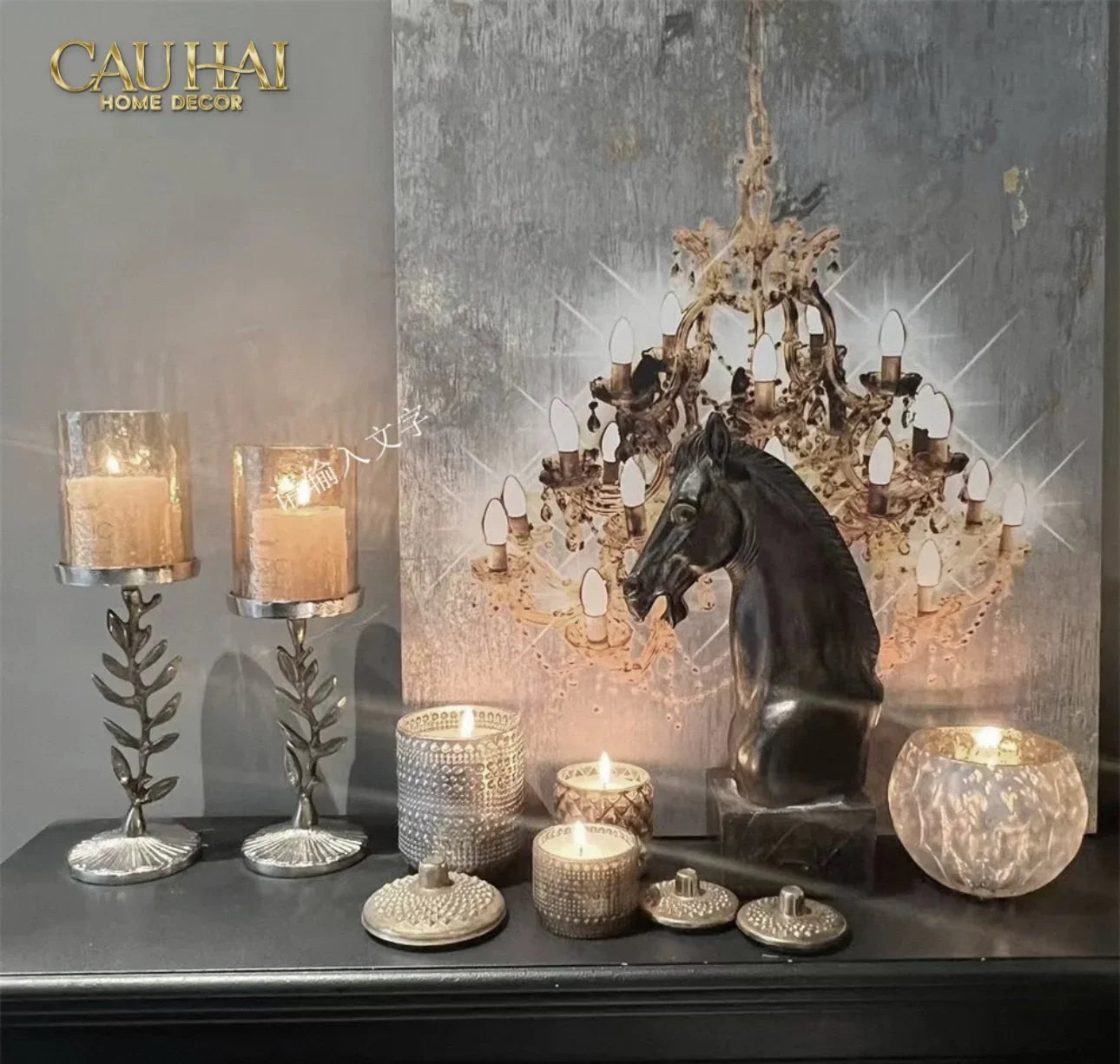 Maison Couture - Lọ Nến Brasson Gothic Citrus & Cedar Scented Candle-CẬU HAI HOME DECOR