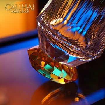 Maison Couture - Ly Pha Lê Cristalleries Cyan Glasses-LY PHA LÊ-CẬU HAI HOME DECOR-CẬU HAI HOME DECOR