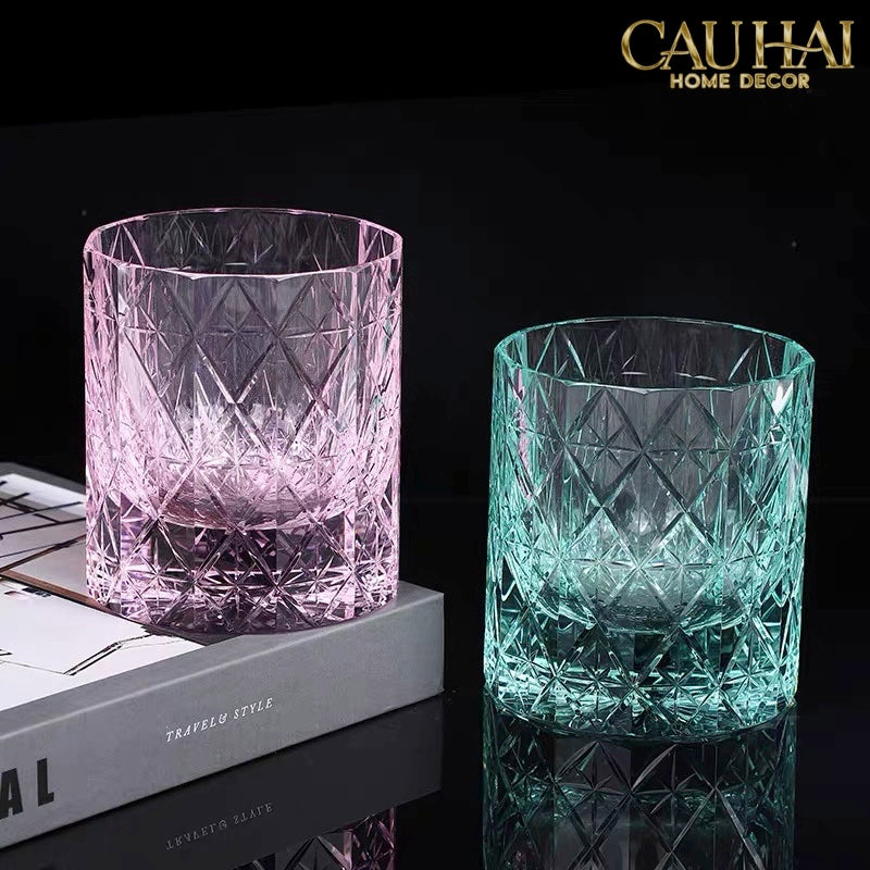Maison Couture - Ly Pha Lê Cristalleries Cyan Glasses...-LY PHA LÊ-CẬU HAI HOME DECOR-CẬU HAI HOME DECOR