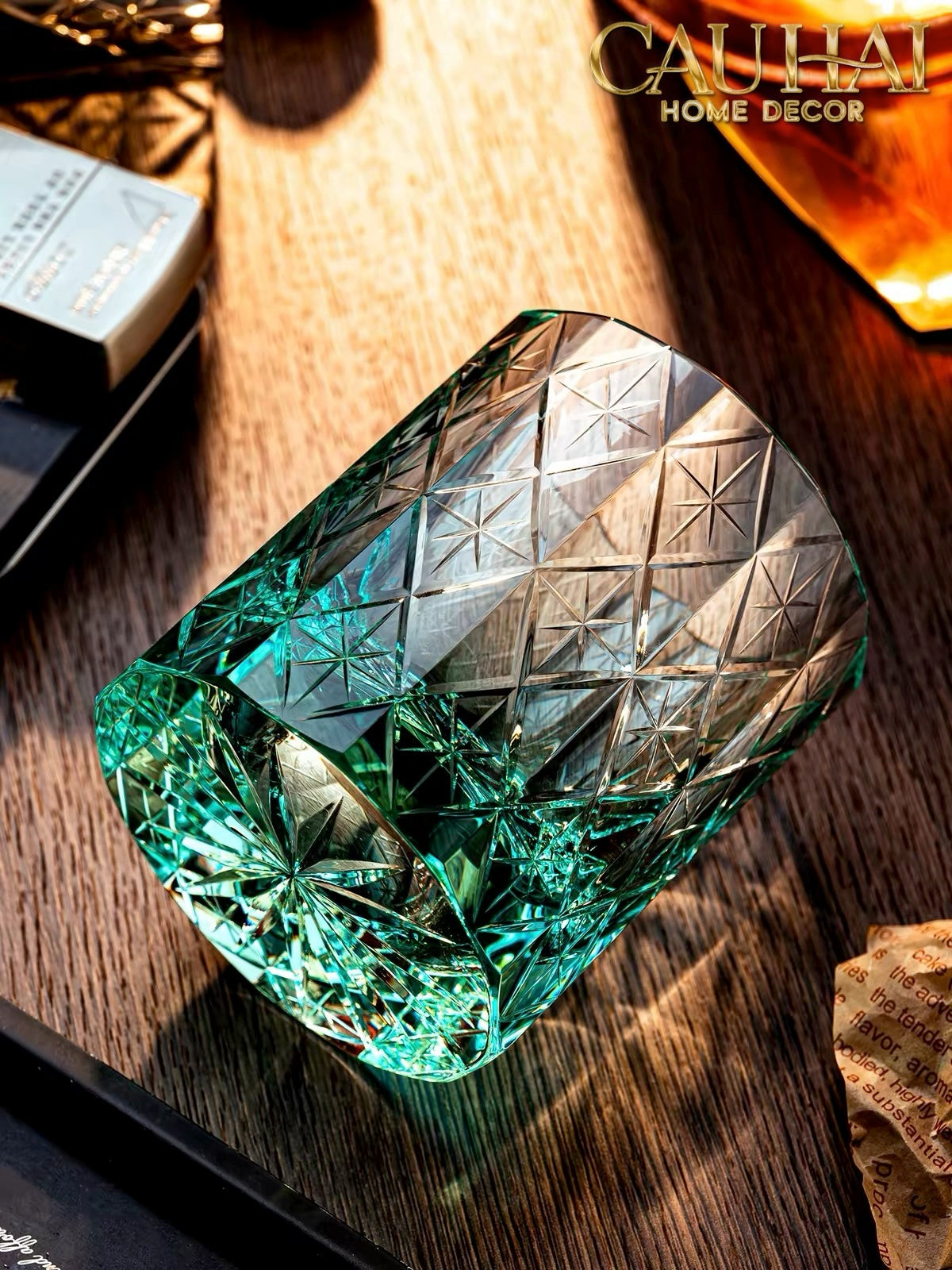 Maison Couture - Ly Pha Lê Cristalleries Cyan Glasses...-LY PHA LÊ-CẬU HAI HOME DECOR-CẬU HAI HOME DECOR