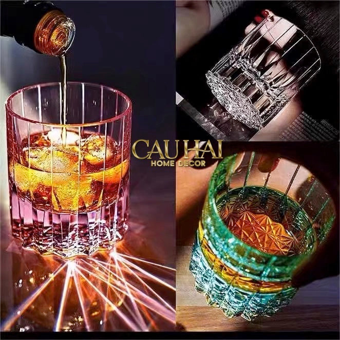 Maison Couture - Ly Pha Lê Cristalleries Cyan Glasses...-LY PHA LÊ-CẬU HAI HOME DECOR-CẬU HAI HOME DECOR