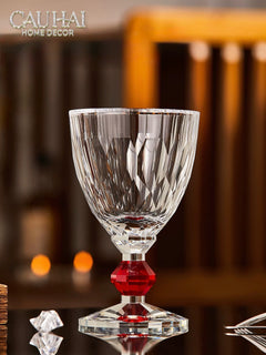 Maison Couture - Ly Pha Lê Cristalleries Goblet Burgundy Glasses 270ml-LY THỦY TINH-CẬU HAI HOME DECOR