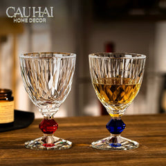 Maison Couture - Ly Pha Lê Cristalleries Goblet Burgundy Glasses 270ml-LY THỦY TINH-CẬU HAI HOME DECOR