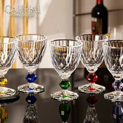 Maison Couture - Ly Pha Lê Cristalleries Goblet Burgundy Glasses 270ml-LY THỦY TINH-CẬU HAI HOME DECOR