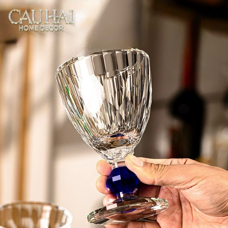 Maison Couture - Ly Pha Lê Cristalleries Goblet Burgundy Glasses 270ml-LY THỦY TINH-CẬU HAI HOME DECOR