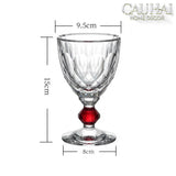 Maison Couture - Ly Pha Lê Cristalleries Goblet Burgundy Glasses 270ml-LY THỦY TINH-CẬU HAI HOME DECOR