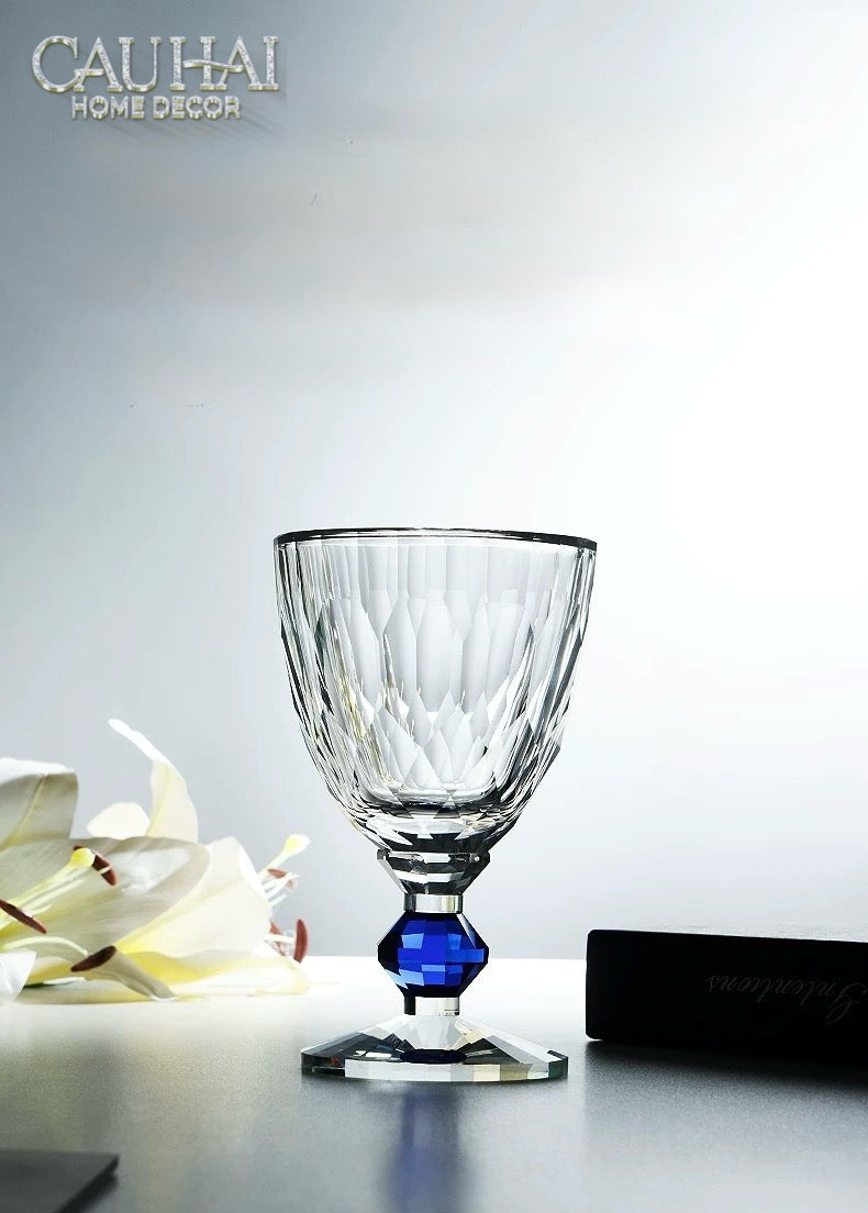 Maison Couture - Ly Pha Lê Cristalleries Goblet Burgundy Glasses 270ml-LY THỦY TINH-CẬU HAI HOME DECOR