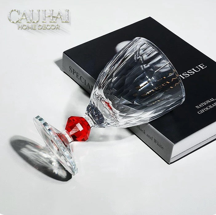 Maison Couture - Ly Pha Lê Cristalleries Goblet Burgundy Glasses 270ml-LY THỦY TINH-CẬU HAI HOME DECOR