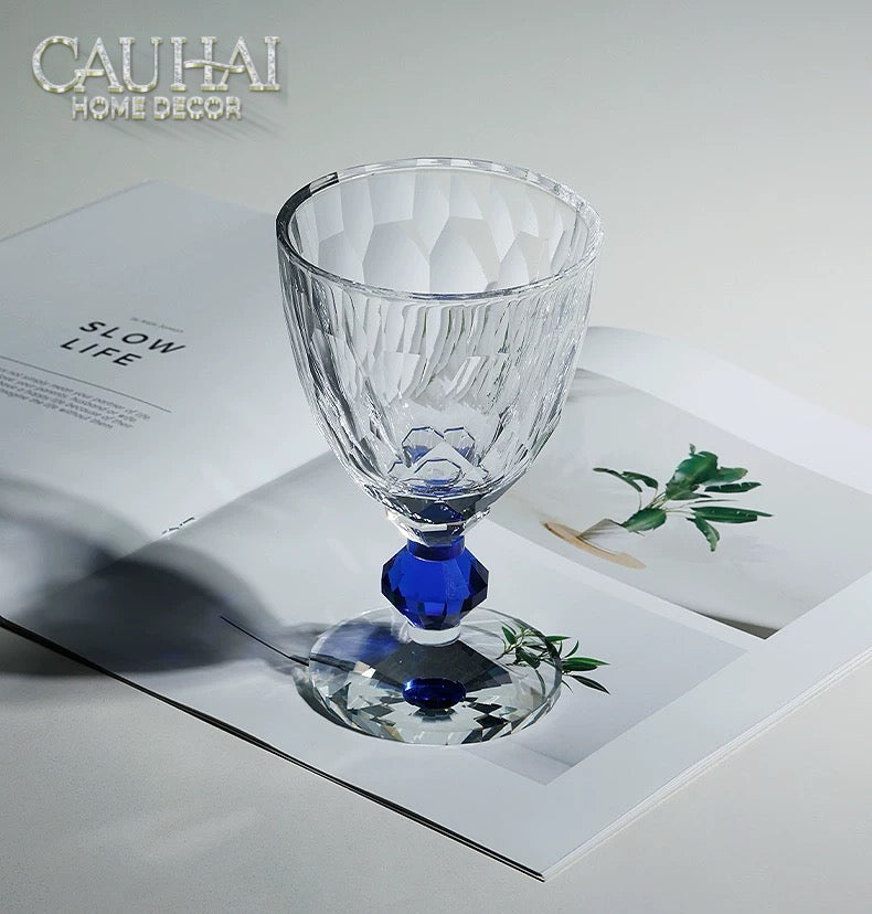 Maison Couture - Ly Pha Lê Cristalleries Goblet Burgundy Glasses 270ml-LY THỦY TINH-CẬU HAI HOME DECOR