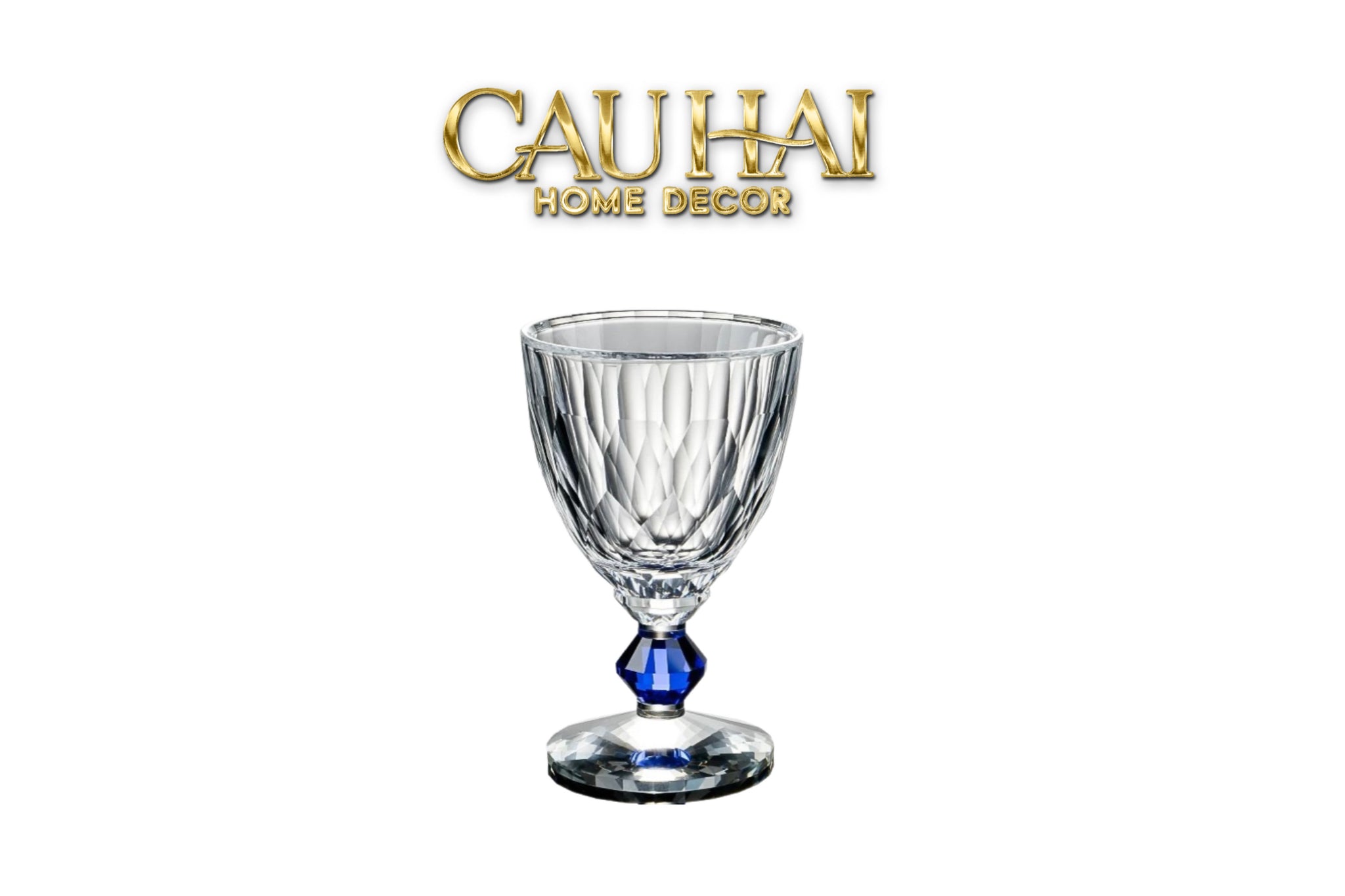Maison Couture - Ly Pha Lê Cristalleries Goblet Burgundy Glasses 270ml-LY THỦY TINH-CẬU HAI HOME DECOR