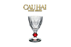 Maison Couture - Ly Pha Lê Cristalleries Goblet Burgundy Glasses 270ml-LY THỦY TINH-CẬU HAI HOME DECOR
